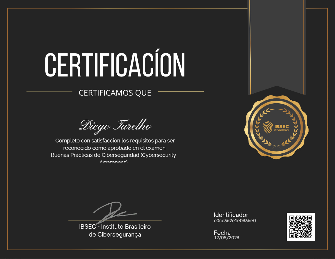 Buenas Prácticas de Ciberseguridad (Cybersecurity Awareness)